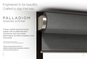 Lutron Palladiom shade control